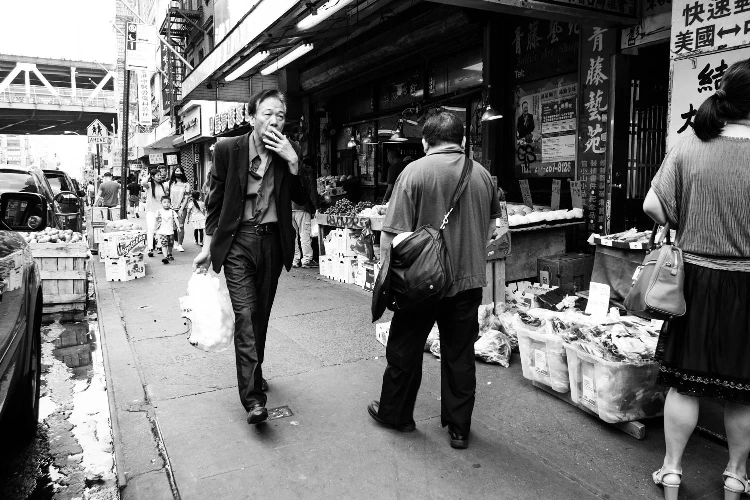 Shopping on East Broadway