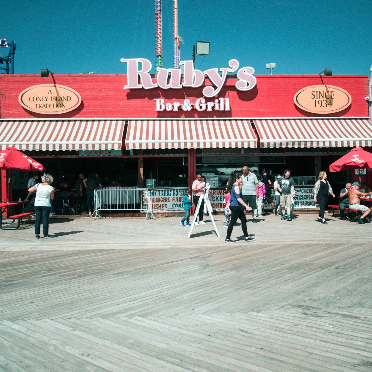 Ruby's Bar and Grill, Coney Island, Brooklyn