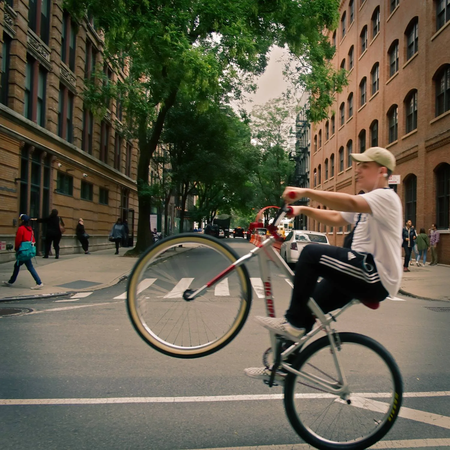 Wheelie on Bleecker