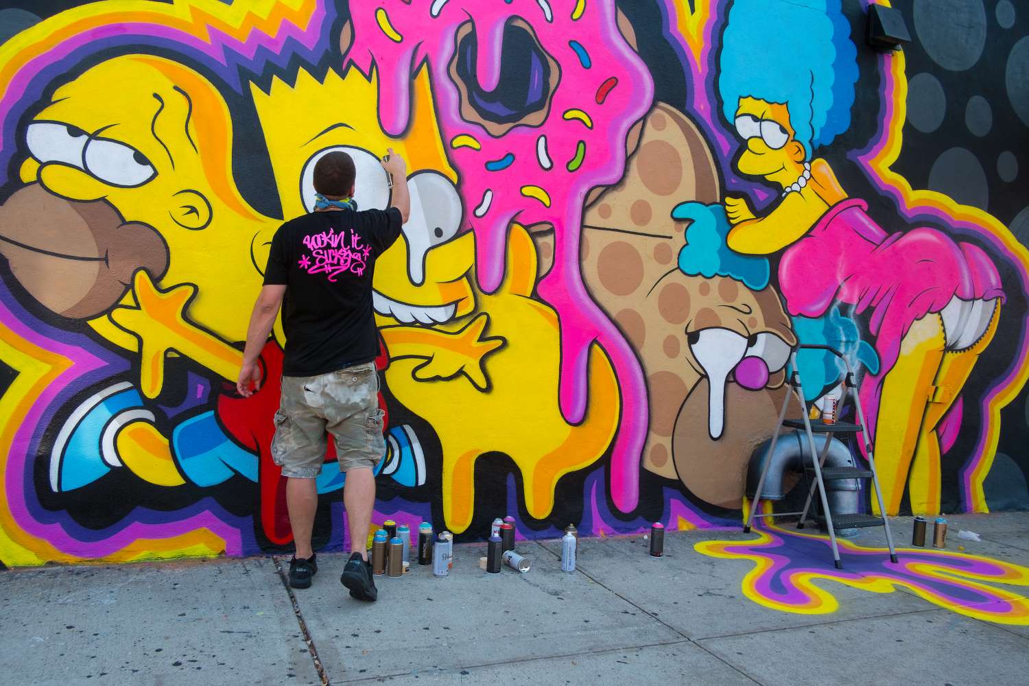 The Simpsons in Bushwick