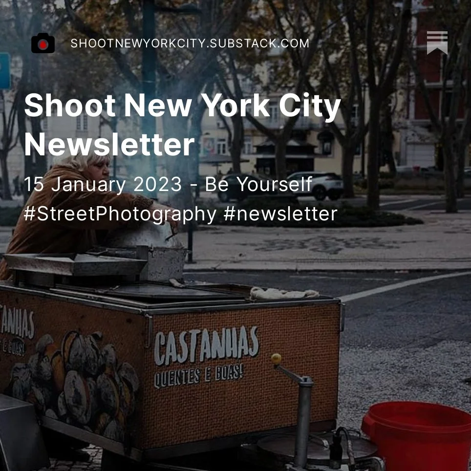 Issue 171 of the Shoot New York City Newsletter