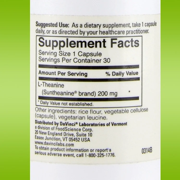 L-Theanine — PRESCRIPTION LAB COMPOUNDING PHARMACY