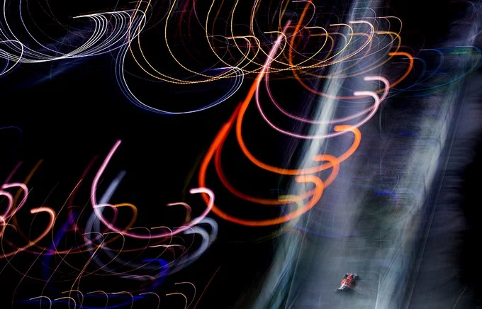during qualifying for the Singapore Formula One Grand Prix at Marina Bay Circuit on September 19, 2015 in Singapore, Singapore. (Photograph by Vladimir Rys)