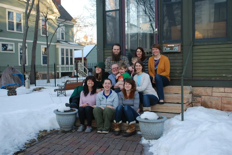 Some of us at the Greenhouse