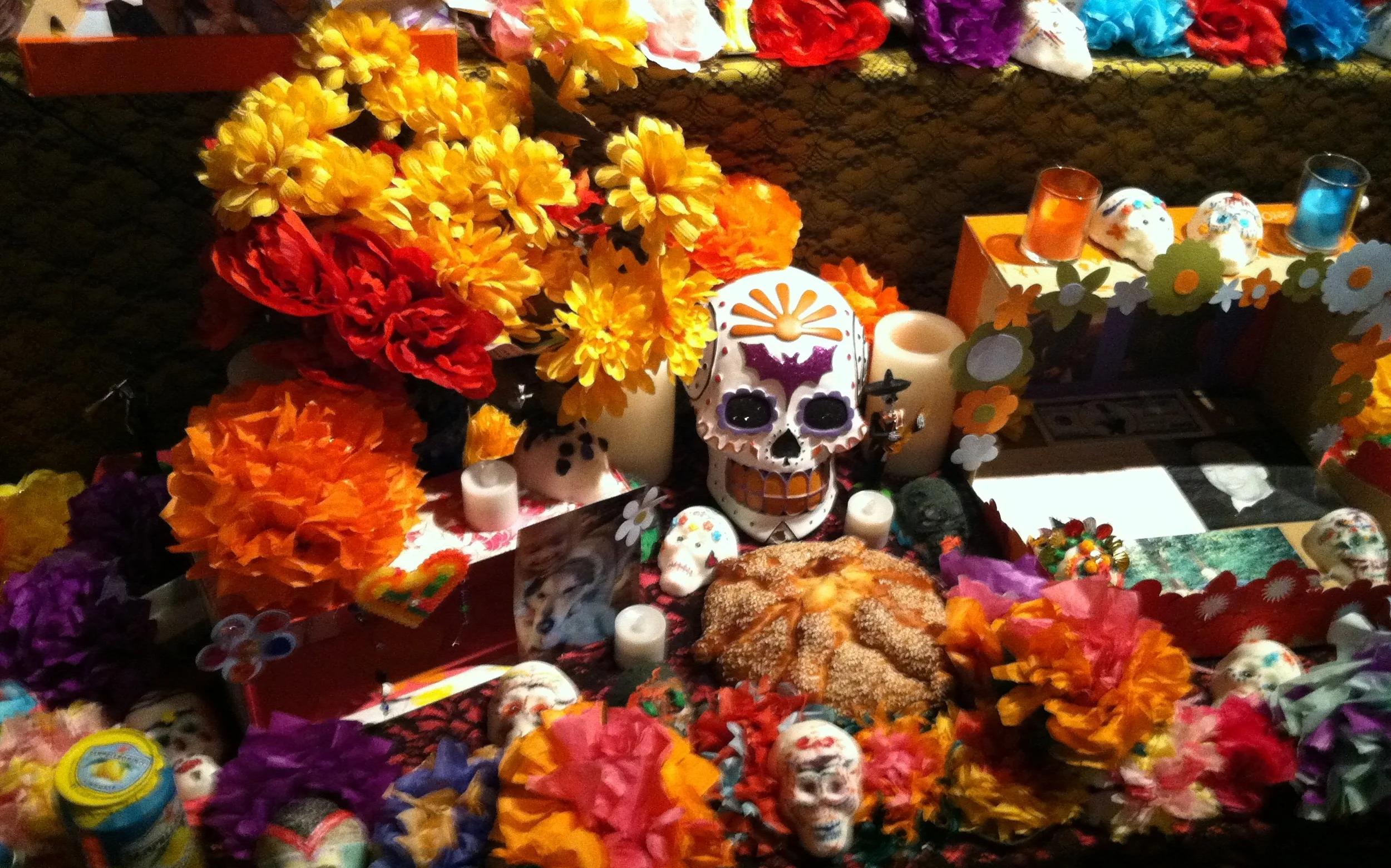 Photo by Netanel Miles-Yépez from the Día de los Muertos exhibit at the Longmont Museum, 2014.