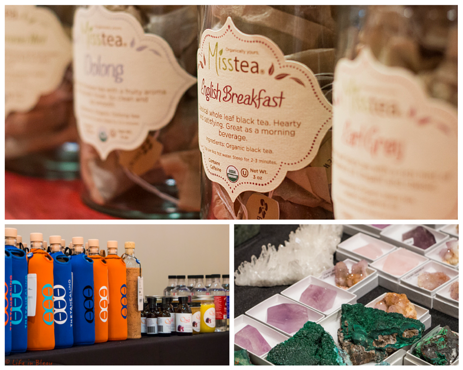 The event featured a Tea Station by MissTea for guests as well as merchandise for purchase. Photo Credit: Life in Bleau