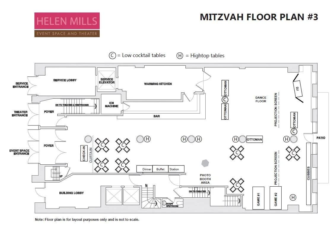 Bar Mitzvah Bat Venue E New York City Helen Mills Bar Mitzvah Bat Venue E