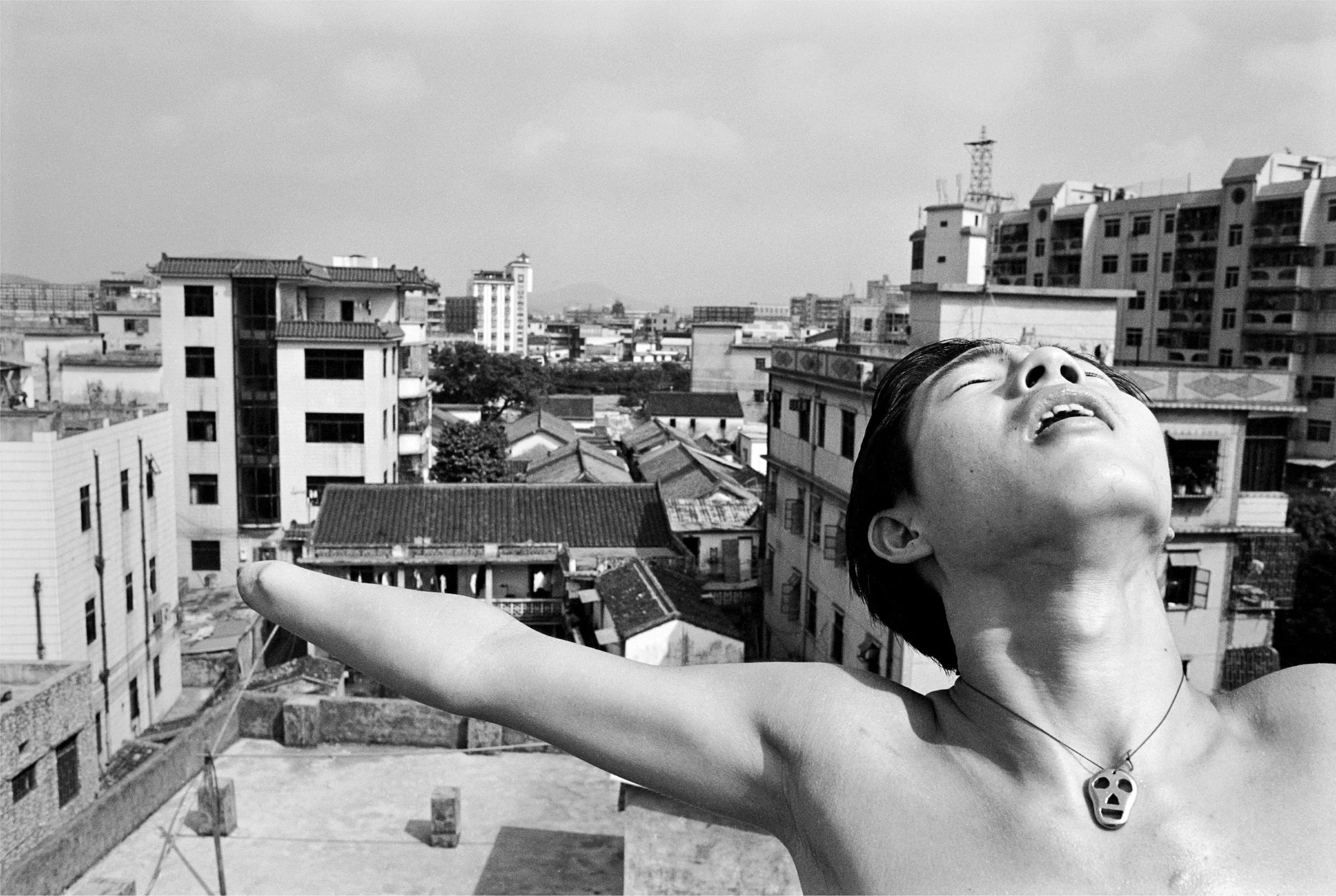  Shenzhen, 2001. Dang Jianjun, 21, lost both arms when he fell asleep at a punch press whose safety gate had been disabled to speed up the assembly line  