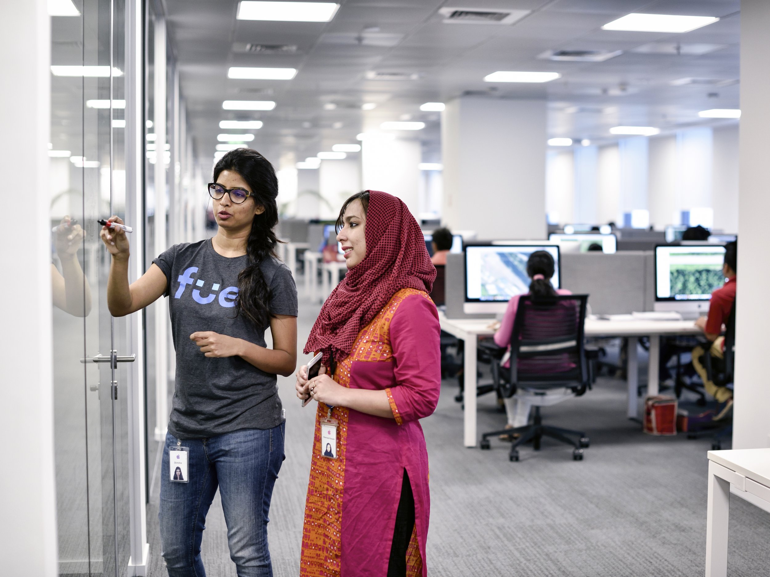  Apple.  Mapping department.  Hyderabad, India 