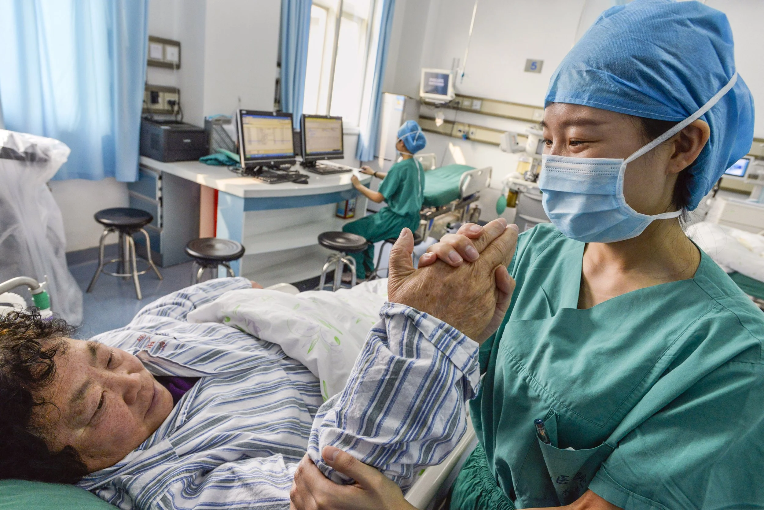  Johnson & Johnson.  Hospital.  Beijing, China 