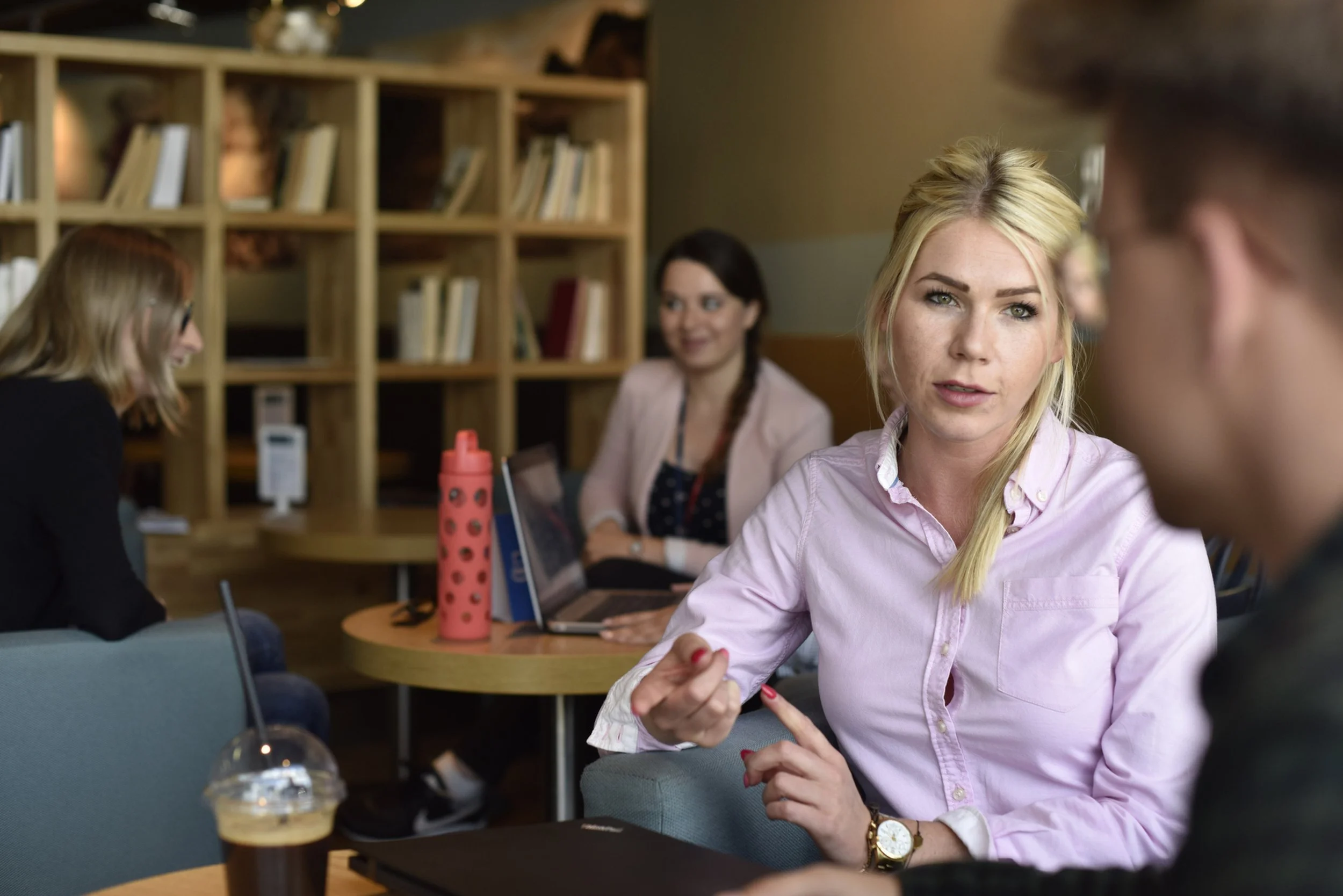  Intel.  Employee breakout meetings.  Gdansk, Poland 