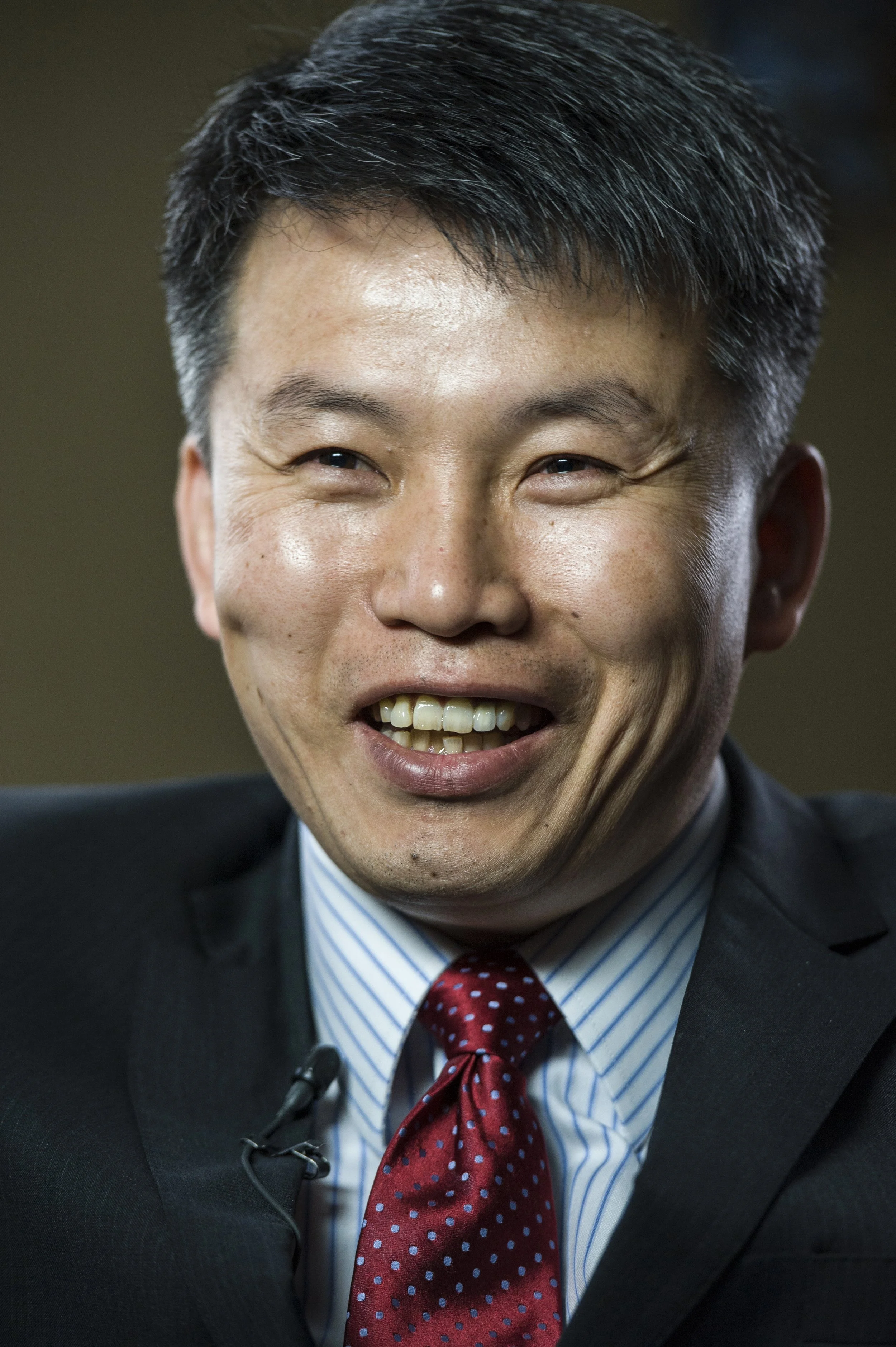  Beijing, China.  Interview with Cai Hongbin, Dean of Guanghua School of Management at Peking University (for  Fortune ) 