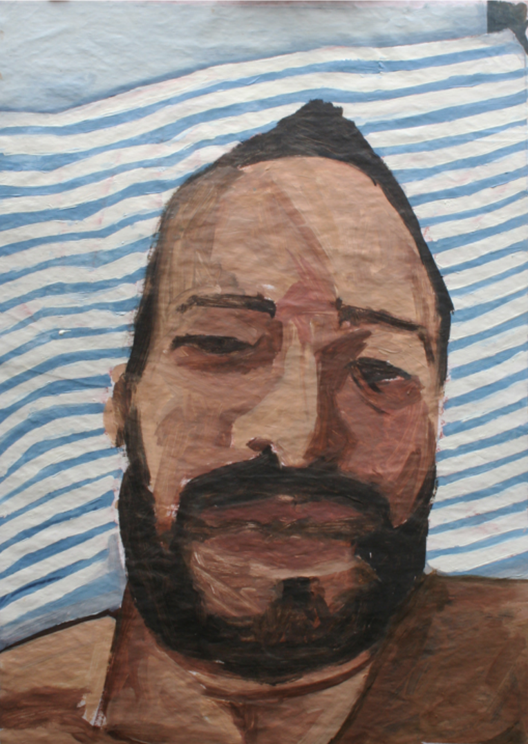 2013, 28" X 34 1/2", oil on paper