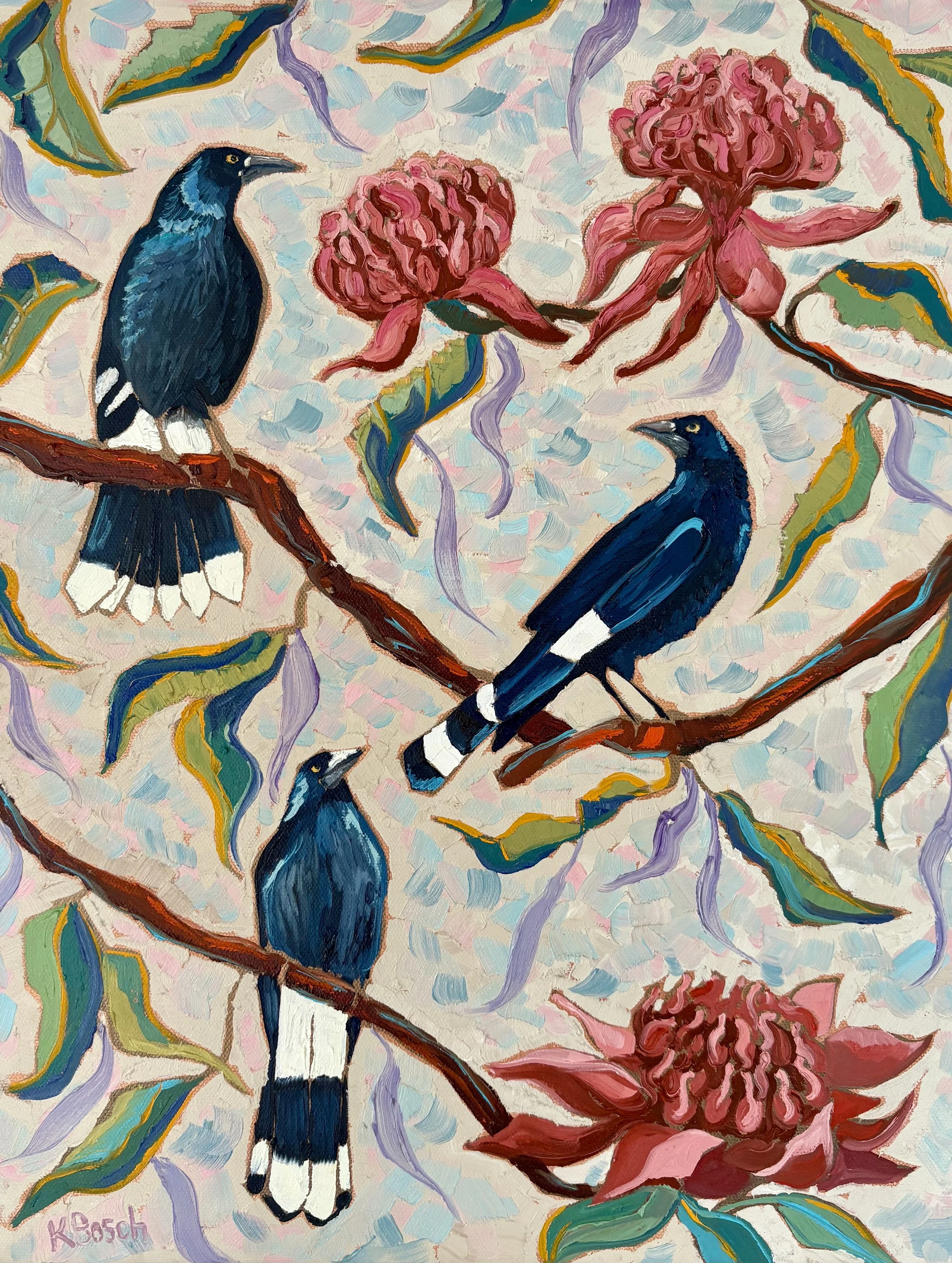 %22The Glossy Trio%22,48x38cm, $900, oil on canvas.jpg