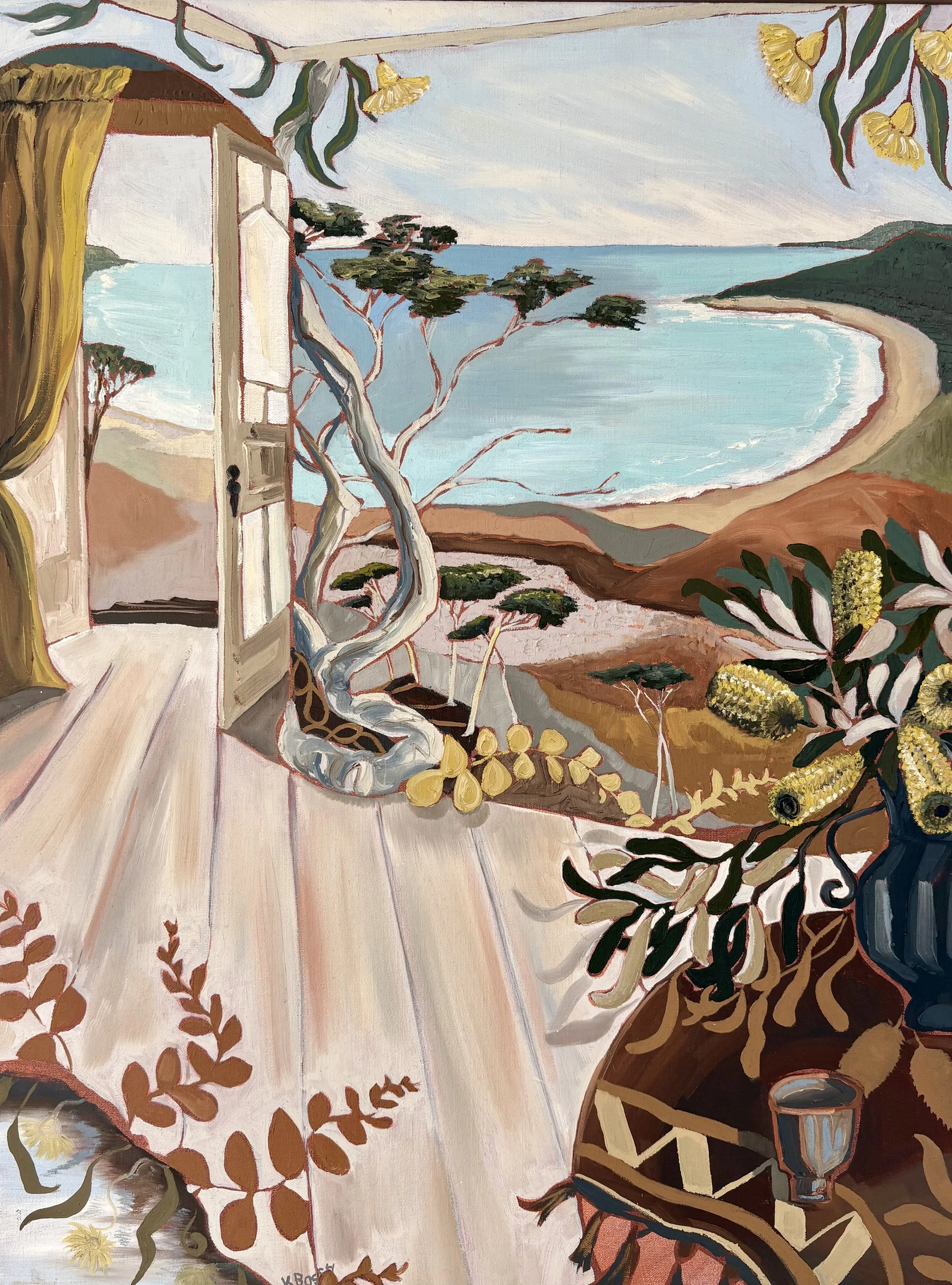 %22Morning walk%22,54x70,$1900, Oil on linen.jpg