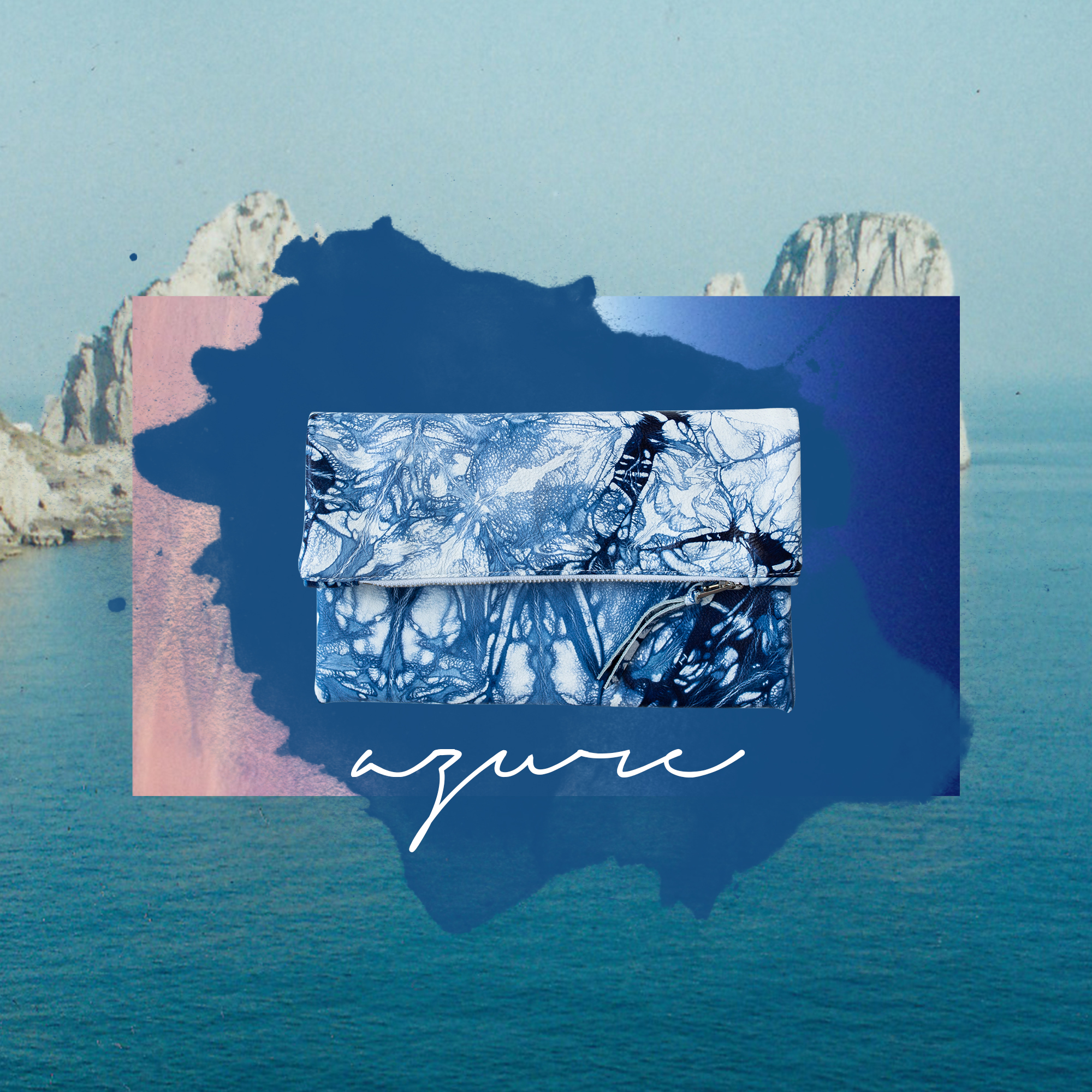 AZURE | The Isle of Capri is where we found ourselves one Easter when living in London and poring over a map looking for an adventure and sunshine. The smell of white gardenias permeated the air, beautiful Europeans sipped limoncello perched on yachts moored just a short swim from shore and sampling every gelato flavour was top of my to do list. It was the sparkly seas and myriad of blues that punctuated each turn that I thought of as I named this beauty.