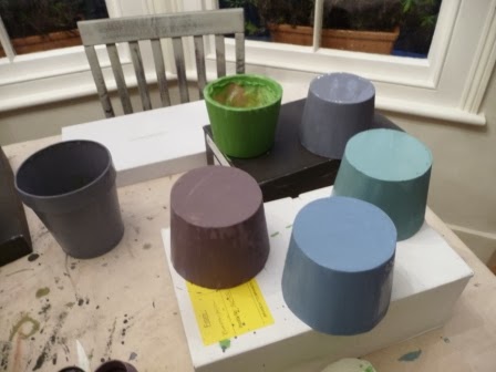 Only the first coat and because it is very chalky paint, it seems dull until you add the wax.