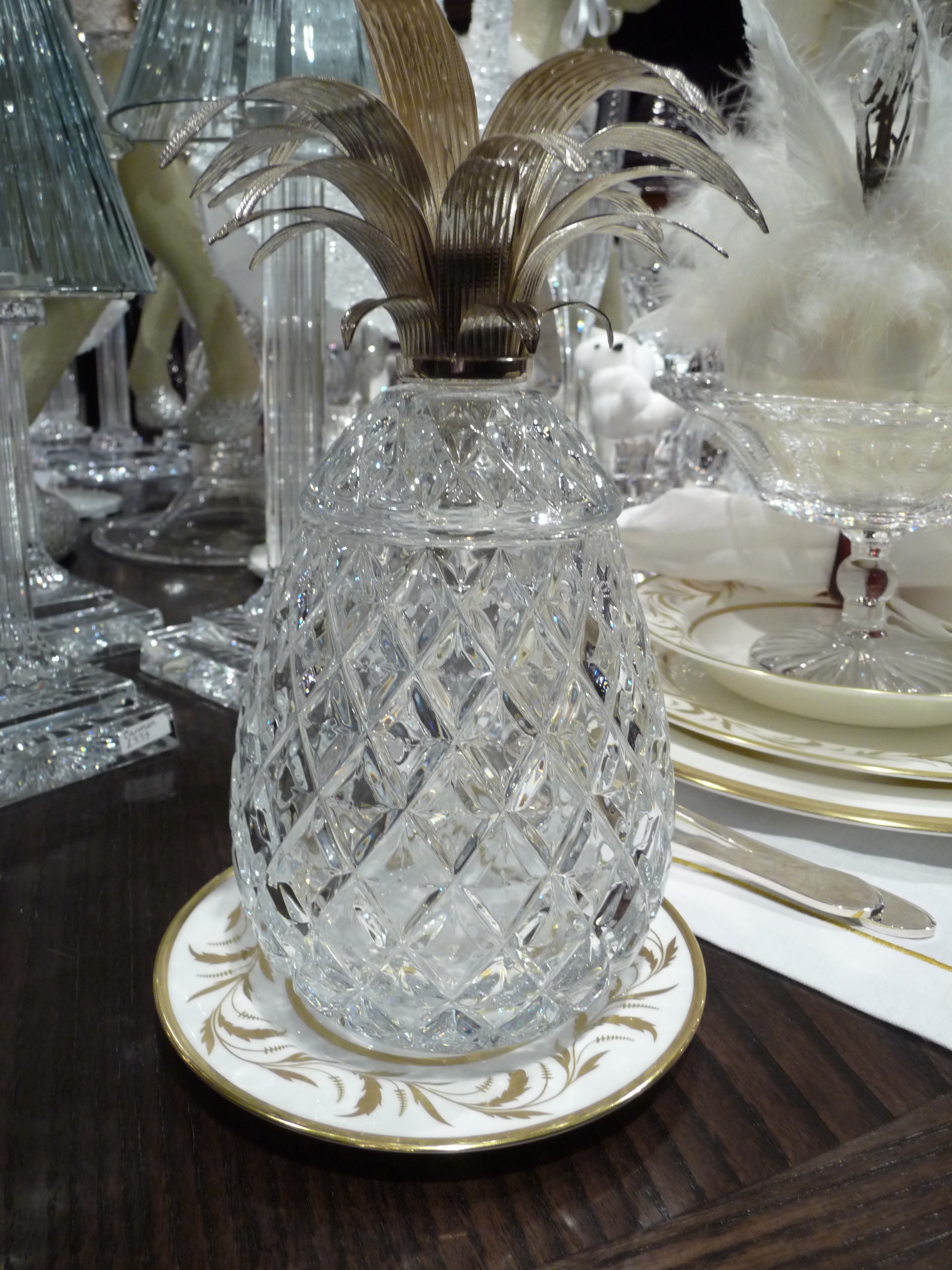 Love this crystal pineapple!