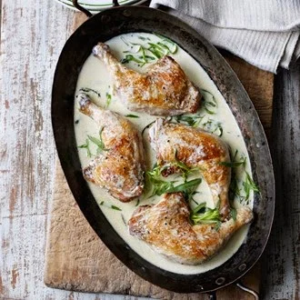 One of my favourite chicken recipes - Poulet à l’Estragon