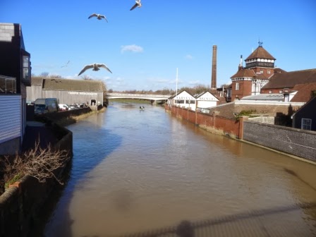 The river in Lewes