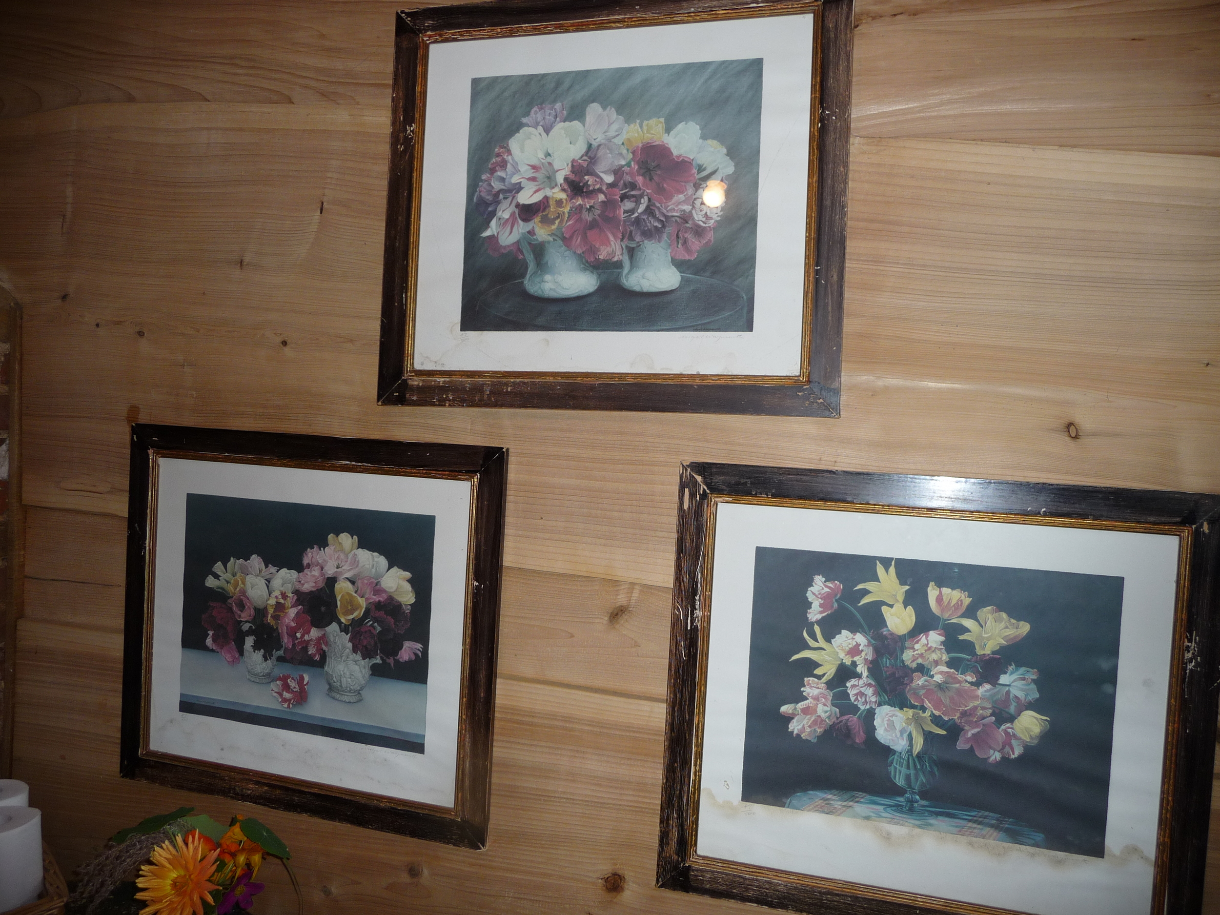  These gems of vintage framed prints are actually in one of the loos!!!&nbsp; I so want to have them in my house!!!! 