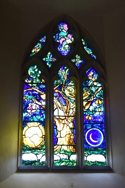  The John Piper window depicting the tree of life 