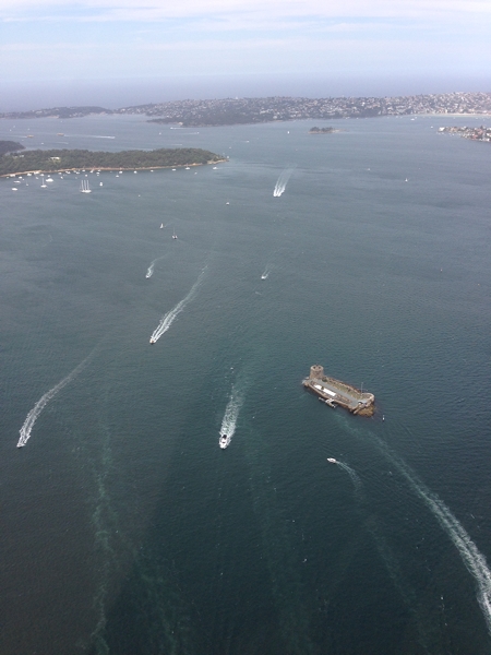 Traffic to and from Manly