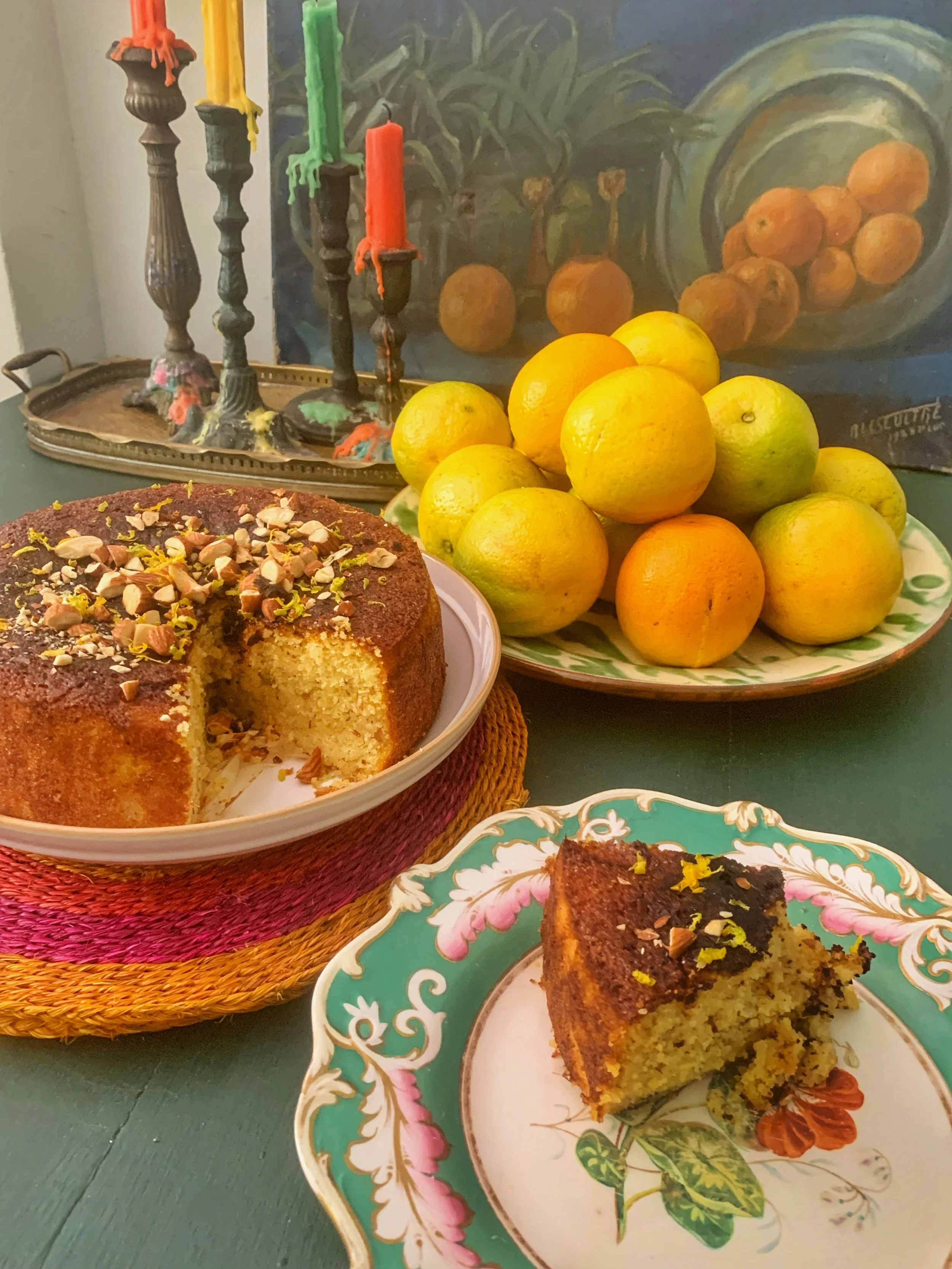 Fennel-spiced Semolina Cake with Yoghurt