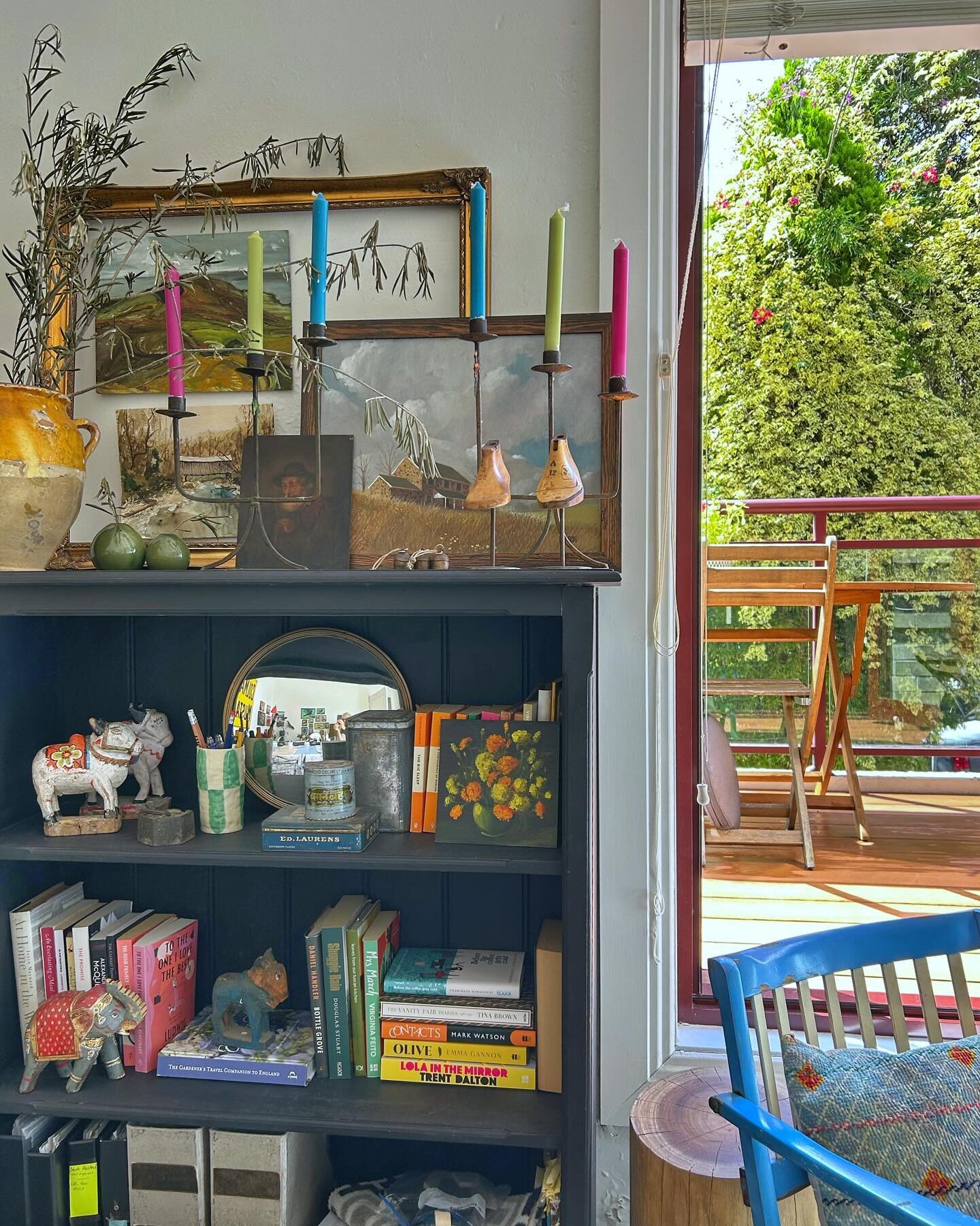 What&rsquo;s on your bookshelves? I have everything but the kitchen sink!