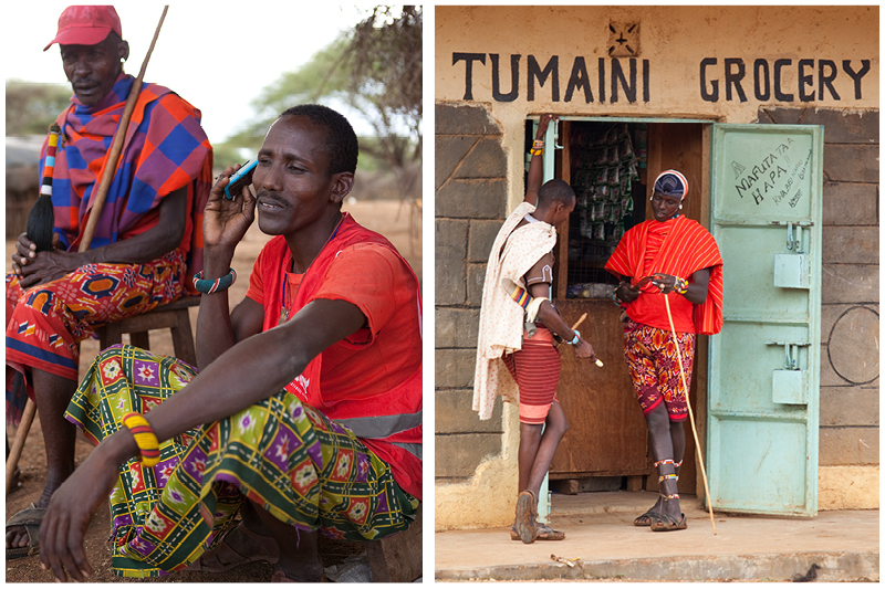 Although many Samburu men are embracing aspects of modernity such as cell phones, Facebook and cell phone banking, the traditions surrounding female circumcision and child marriage are ancient and will take many years to change. 