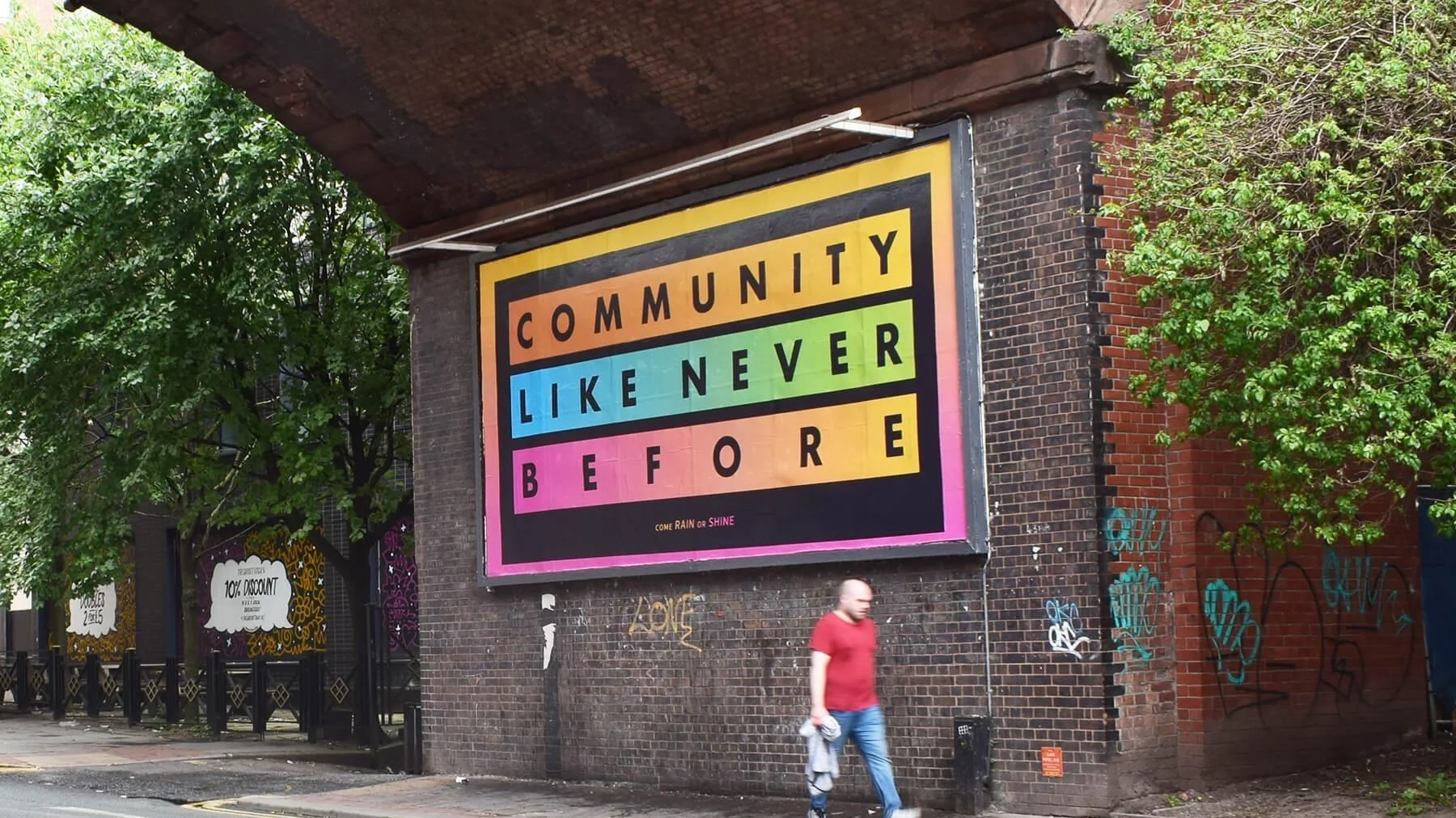 Your Space Or Mine | Billboard Advertising & Public Art Campaign UK