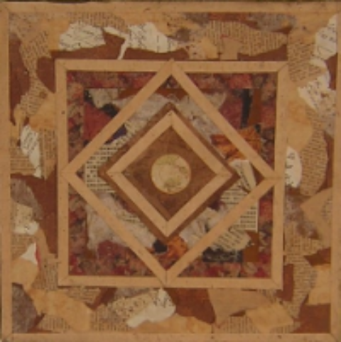 Diamond in the Square 12" x 12" $400
