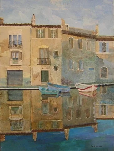  Blue Venice - 15" x20" $1500