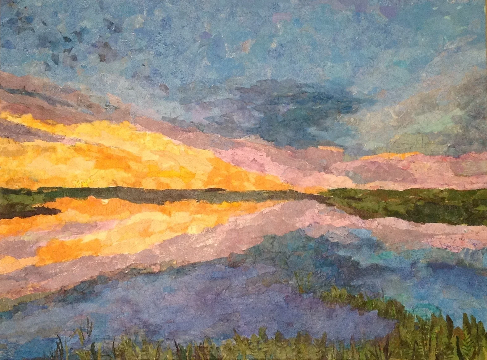 Cape Cod Revisited - Point ofView - Collage - 30"" x 40""