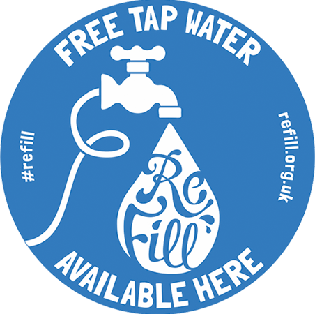 Refill tap water here