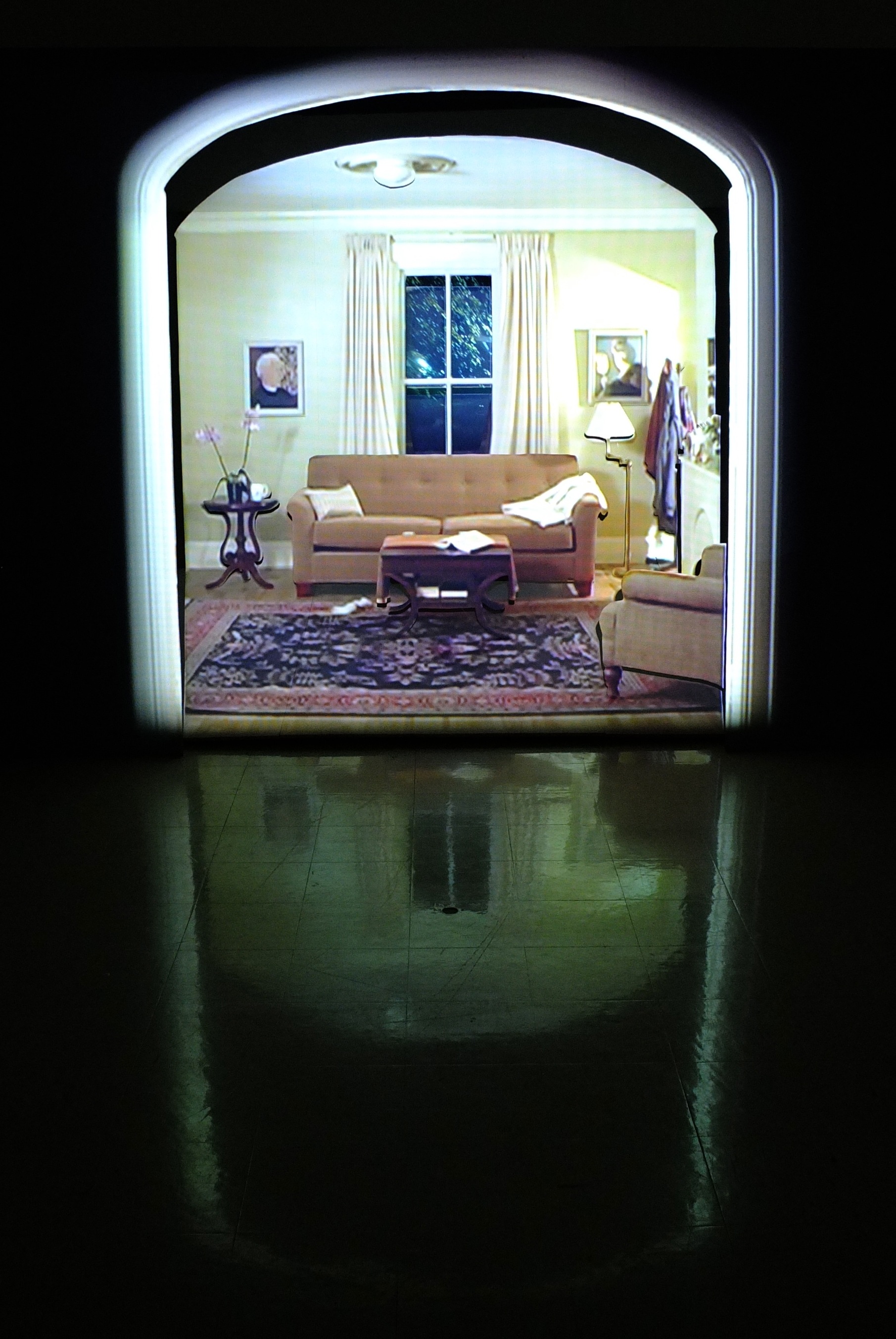 The Sitting Room David Hoffos in collaboration with Patrick Allaby, Chris Donovan, Ben Egli, Hailey Guzik, Emma Hoch, Katie Patterson and Rachel Thorntonn Mixed media installation 2014