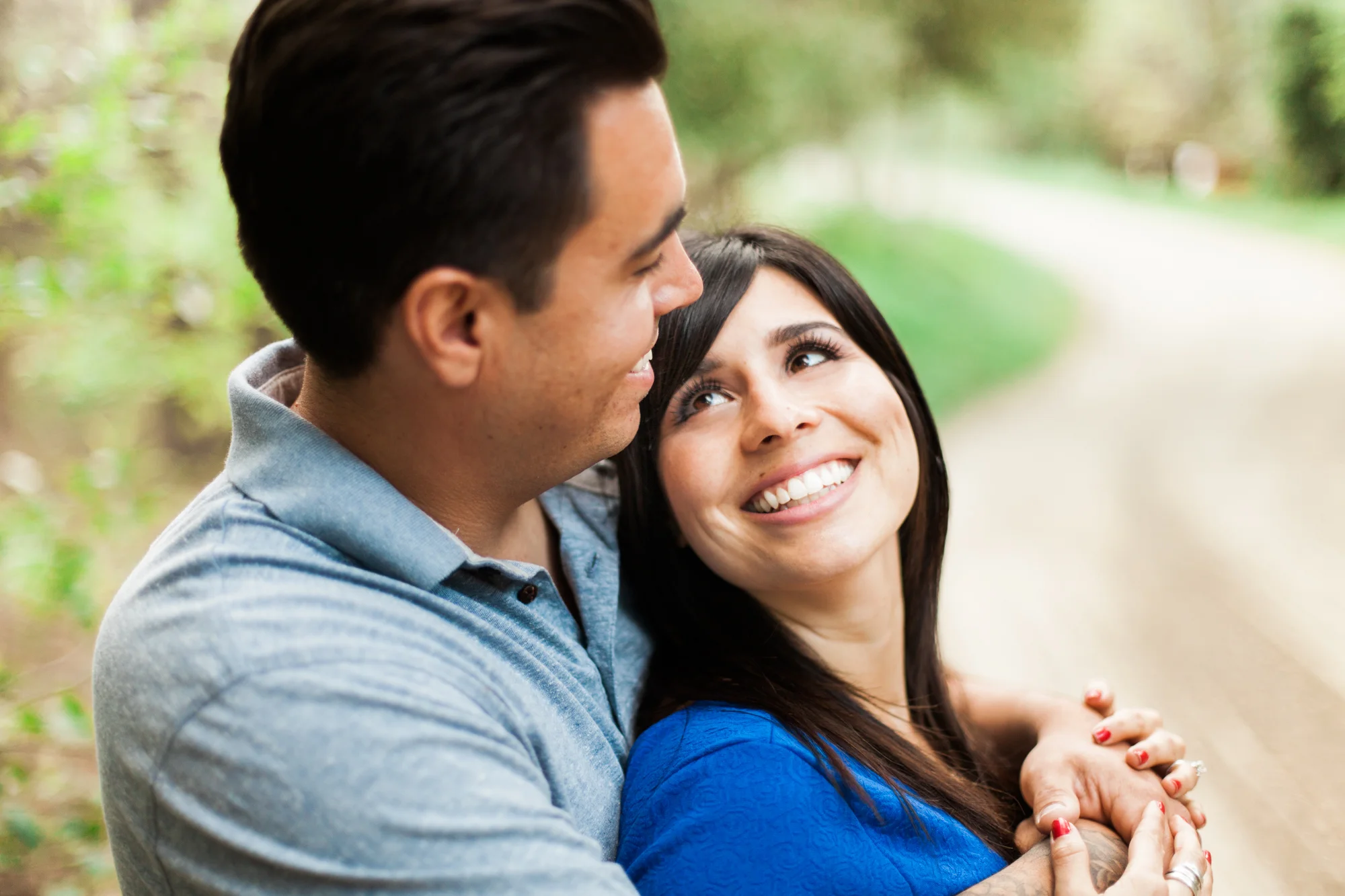 santa ynez valley engagement - john + adriana - ryanne bee photography