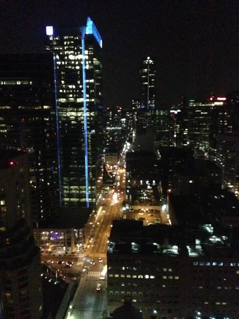 Toronto at night.