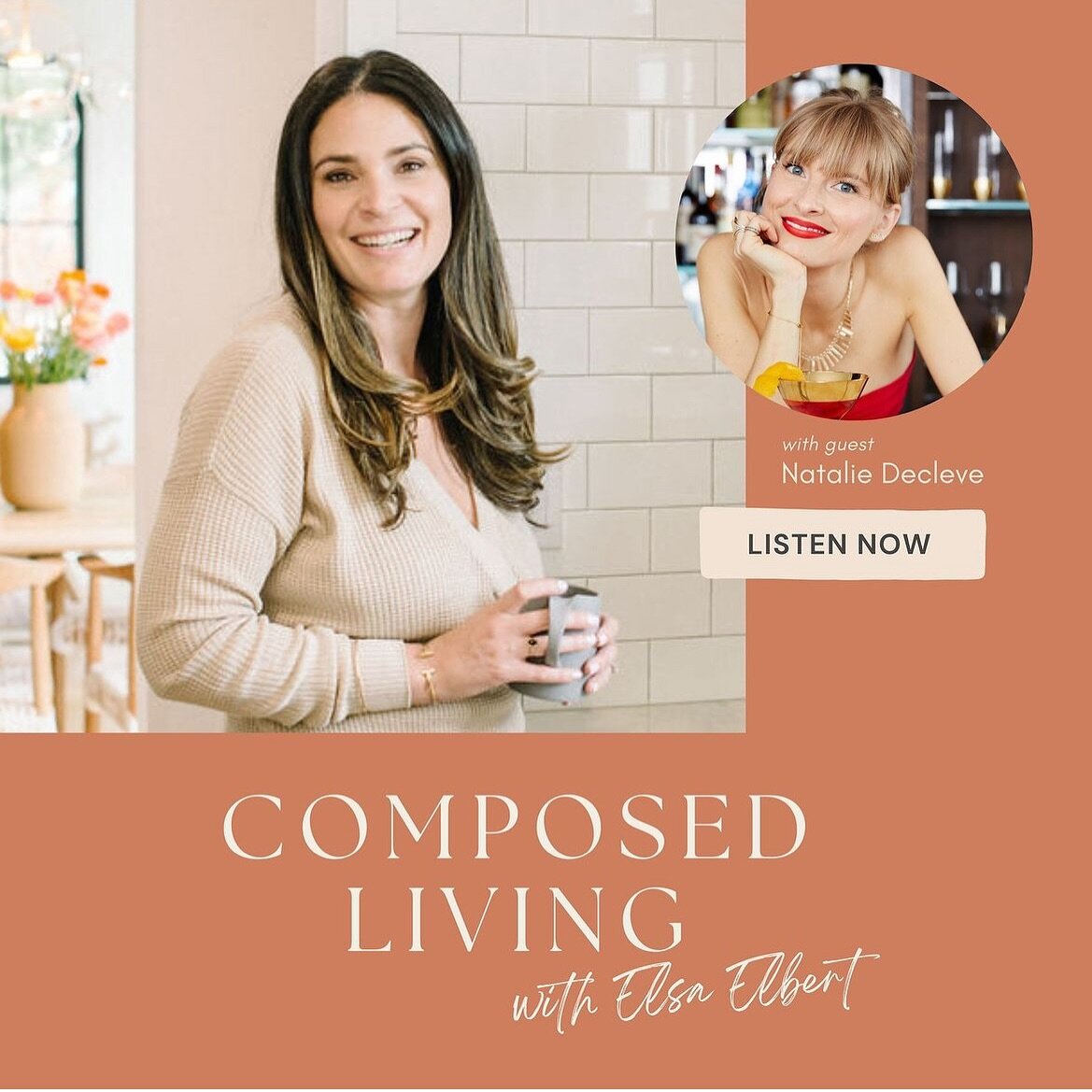 How what you wear can actually change you, from the outside -&gt; in. Plus, why investing in a thoughtful wardrobe is more essential than it is luxury. Chatting with Elsa @composed_living is always a treat and I hope listening will be for you too &he