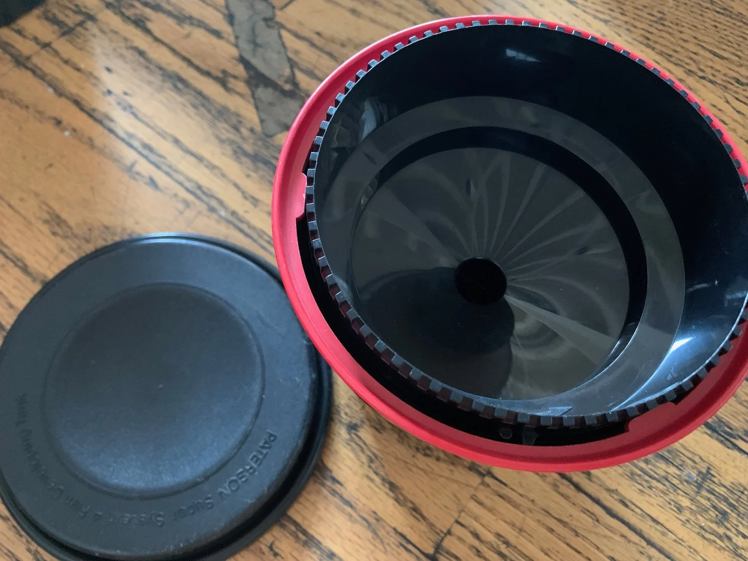 Single Roll Paterson Film Developing Tank with Parts — Gowanus Darkroom