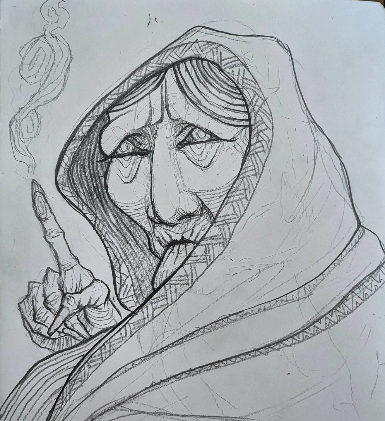 Crone
.
.
.
#cameronbyeart #crone #witch #sketch #sketchbook