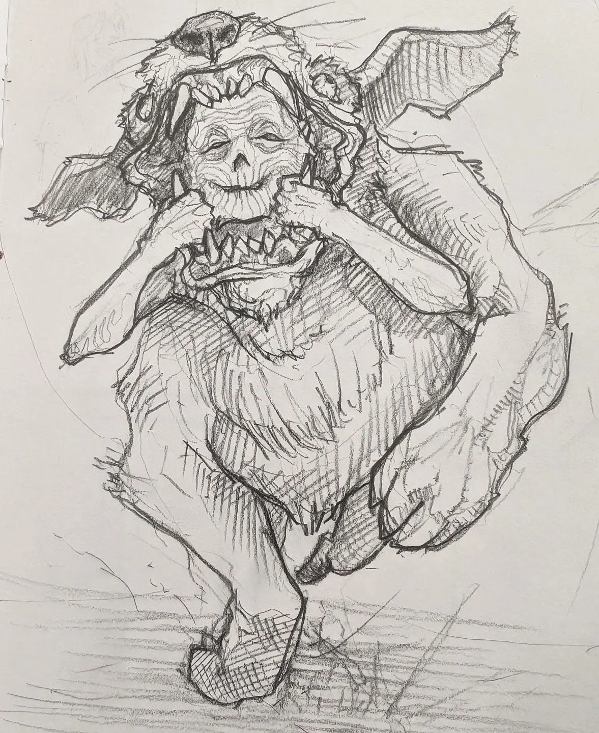 Lich puppy pilot program
.
.
.
#cameronbyeart #sketch #lich #creature