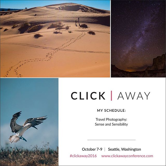 Bags are packed for #ClickAway16. Well almost, just waiting on a package from #Precisioncamera. Can't wait to see some of the most talented photographers that I know & have come to call my friends. If your on the fence or unsure Direct Message m