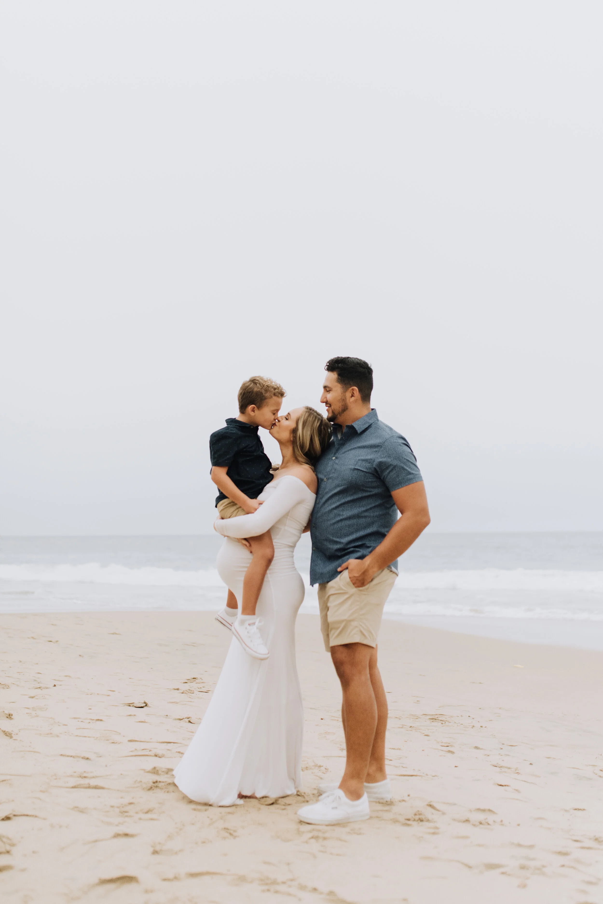 Lexi + Sean Crystal Cove Maternity Session