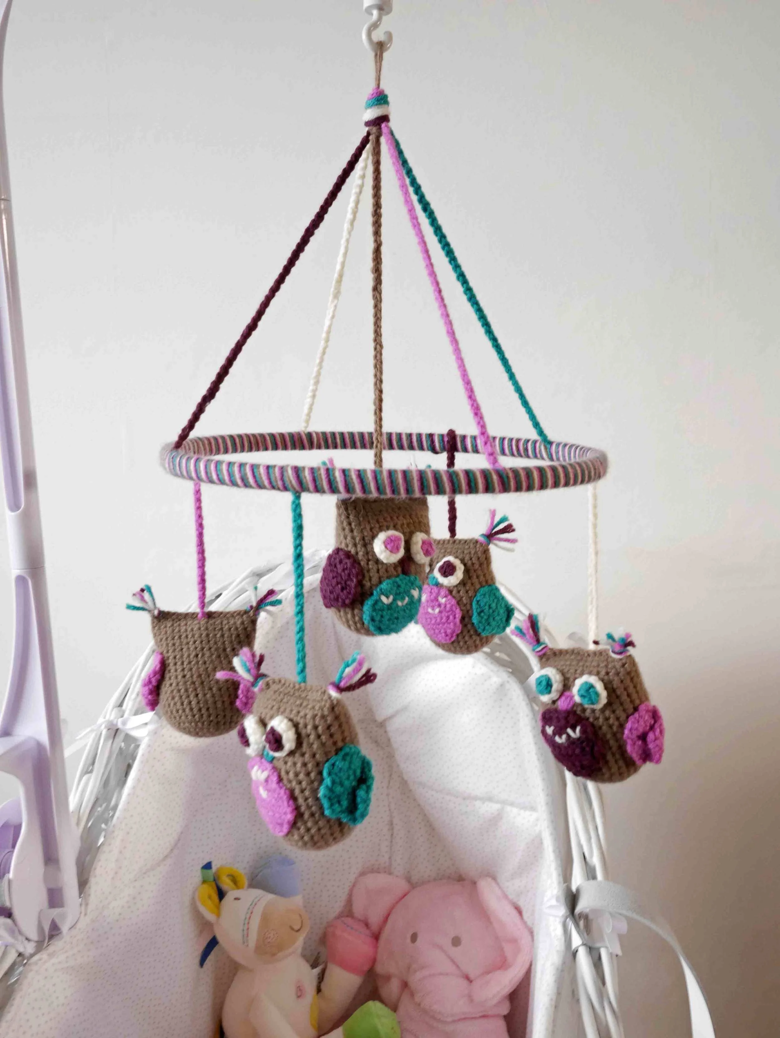 Baby Owl Mobile