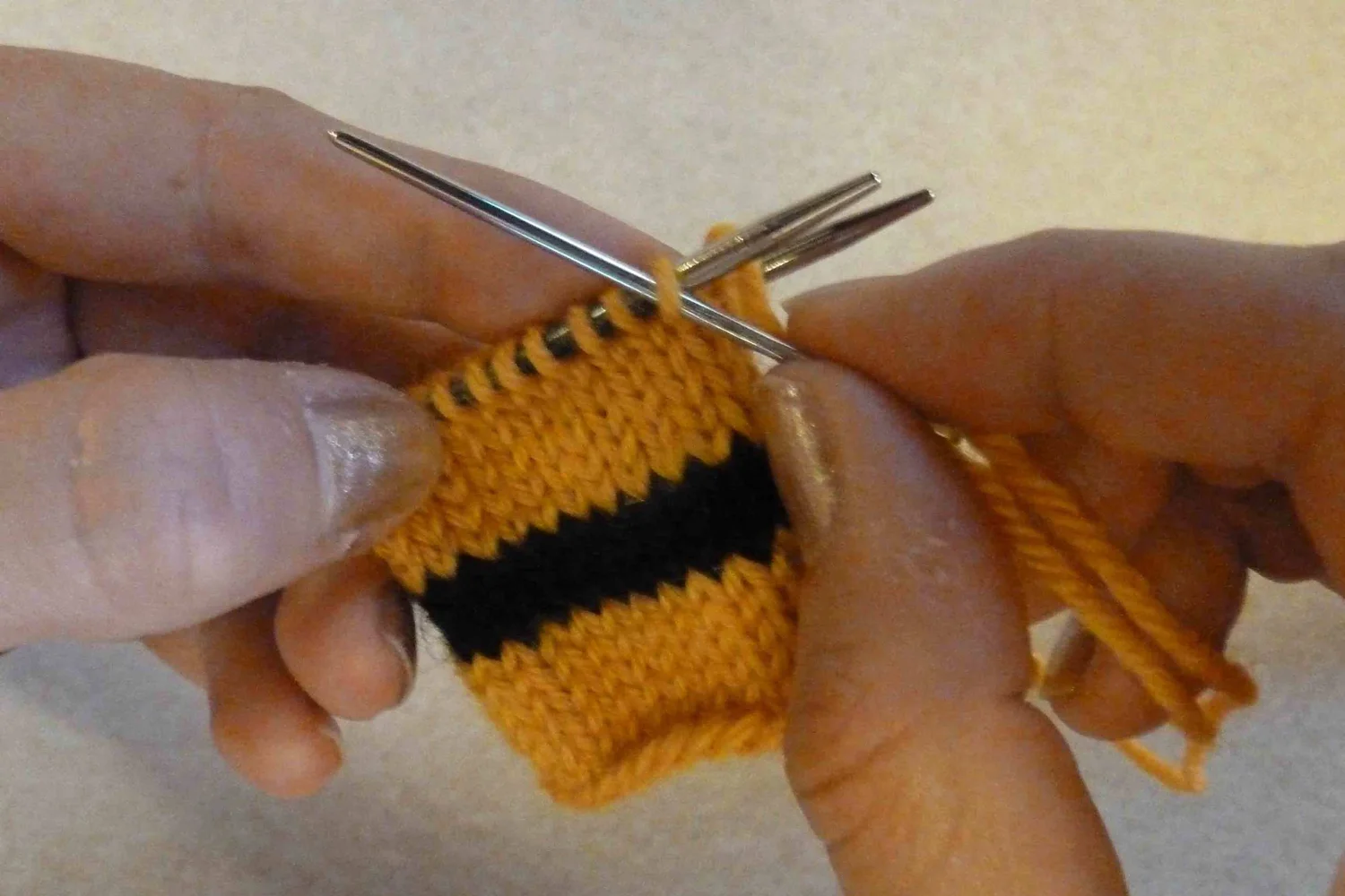 Kitchener Stitch tutorial — Aldersign Designs