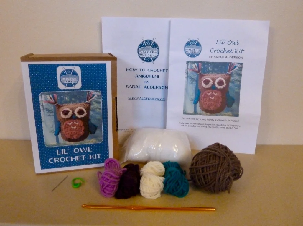 Lil' Owl crochet kit