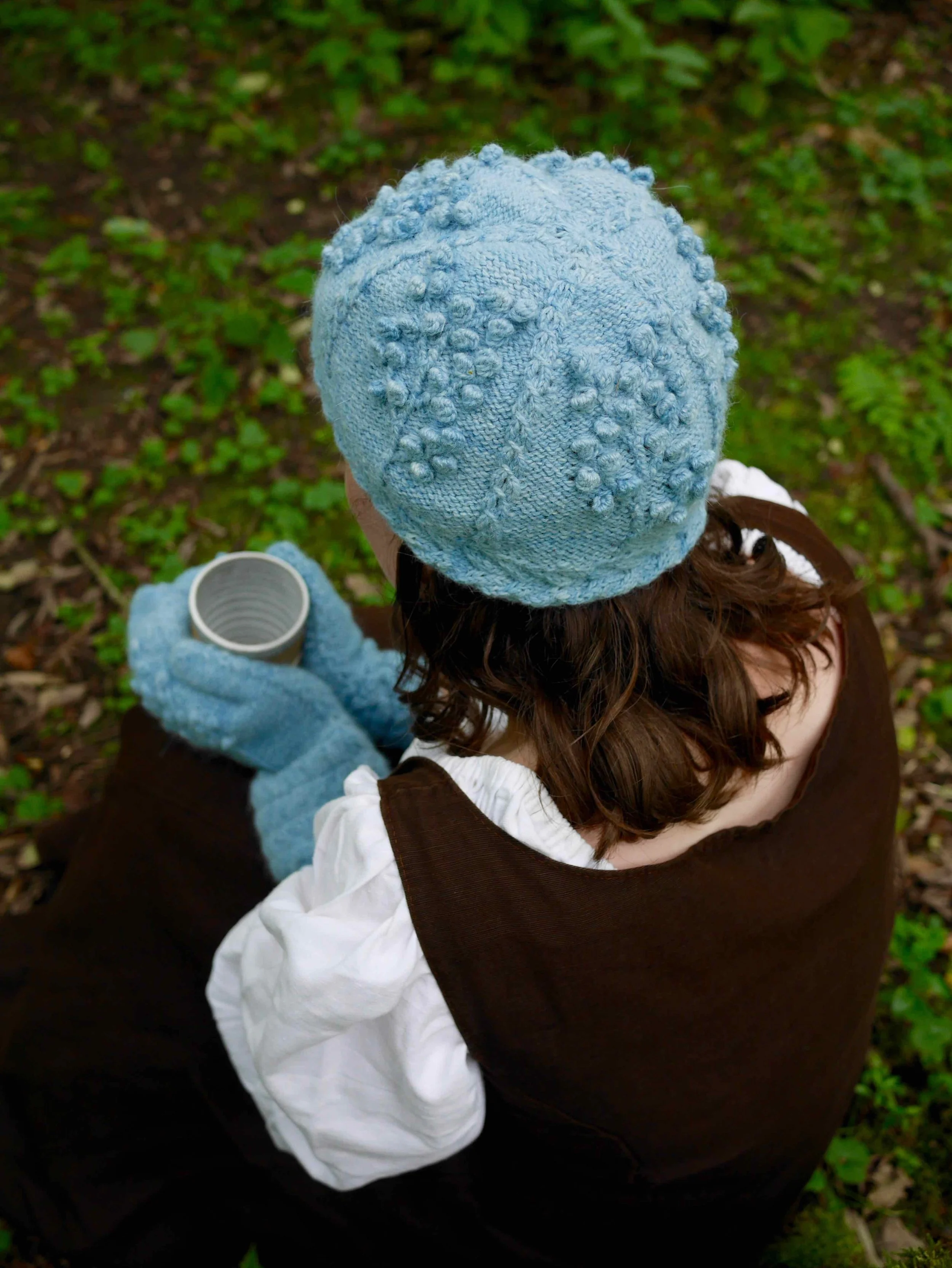 Detail of Frostberry Hat crown