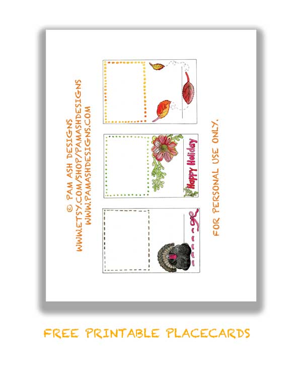 Just print the PDF, cut these out, fold in half and write the guest's name on each card to add to your blinged out table!!!