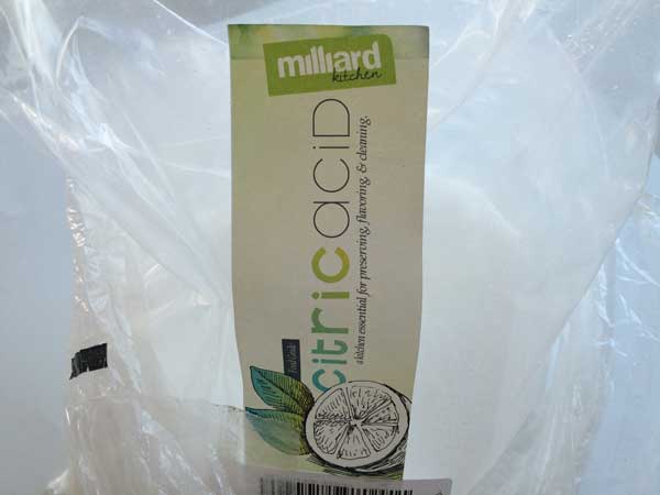 I love to make these so I buy the citric acid in bulk. I think I got this one from Amazon. If you are planning on making a lot of these it is worth getting bulk to save the money. You can find this in some grocery stores by the canning section, as well.